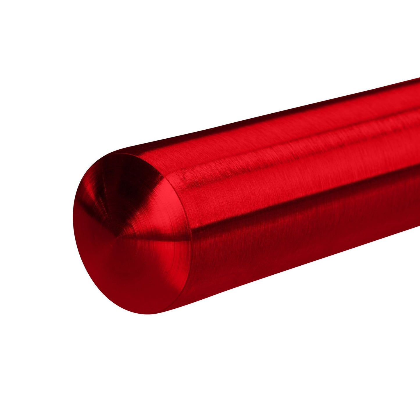 Aluminum baseball bat, red