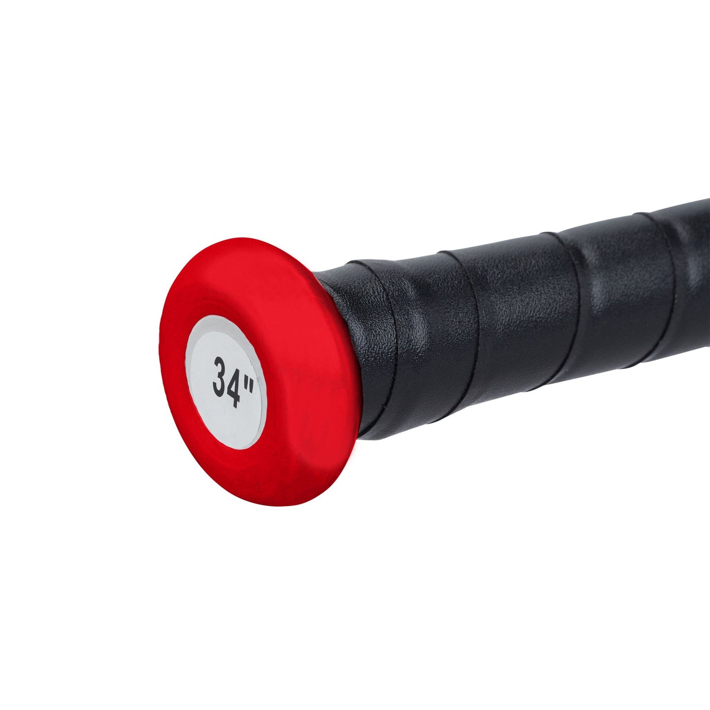 Aluminum baseball bat, red