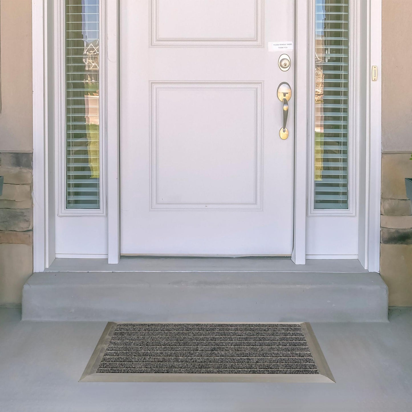 Aluminum doormat