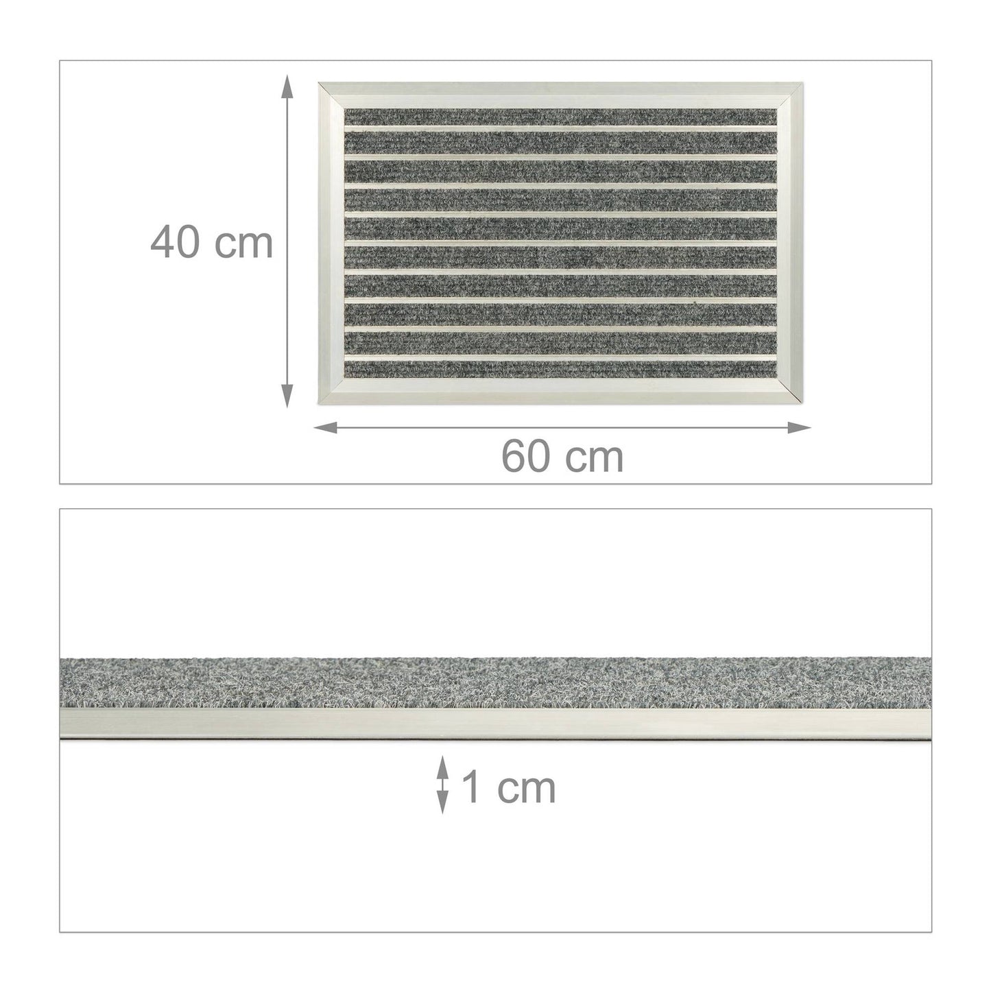 Aluminum doormat