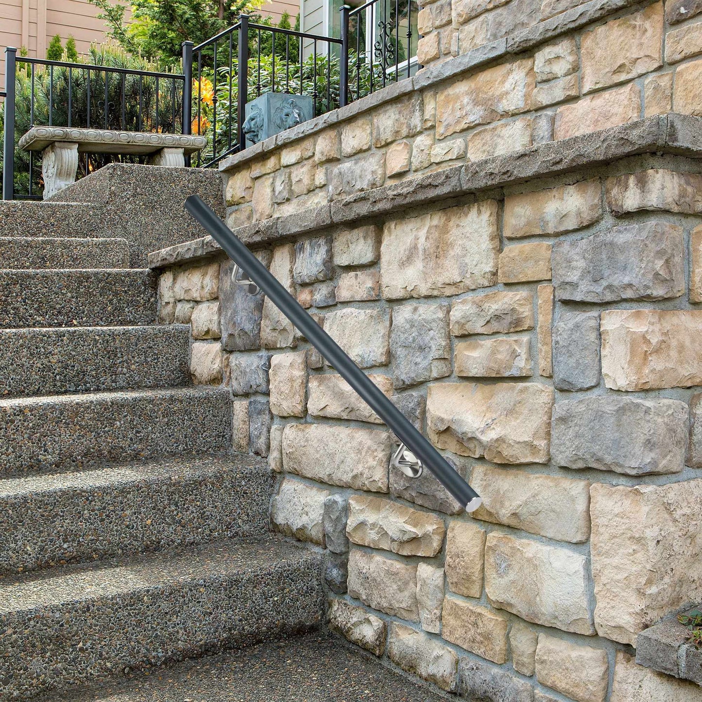 Aluminum handrail