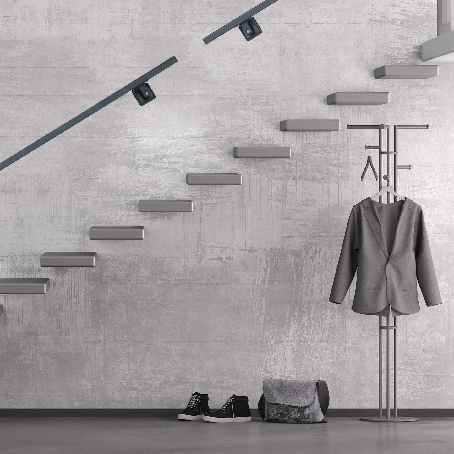 Aluminum handrail