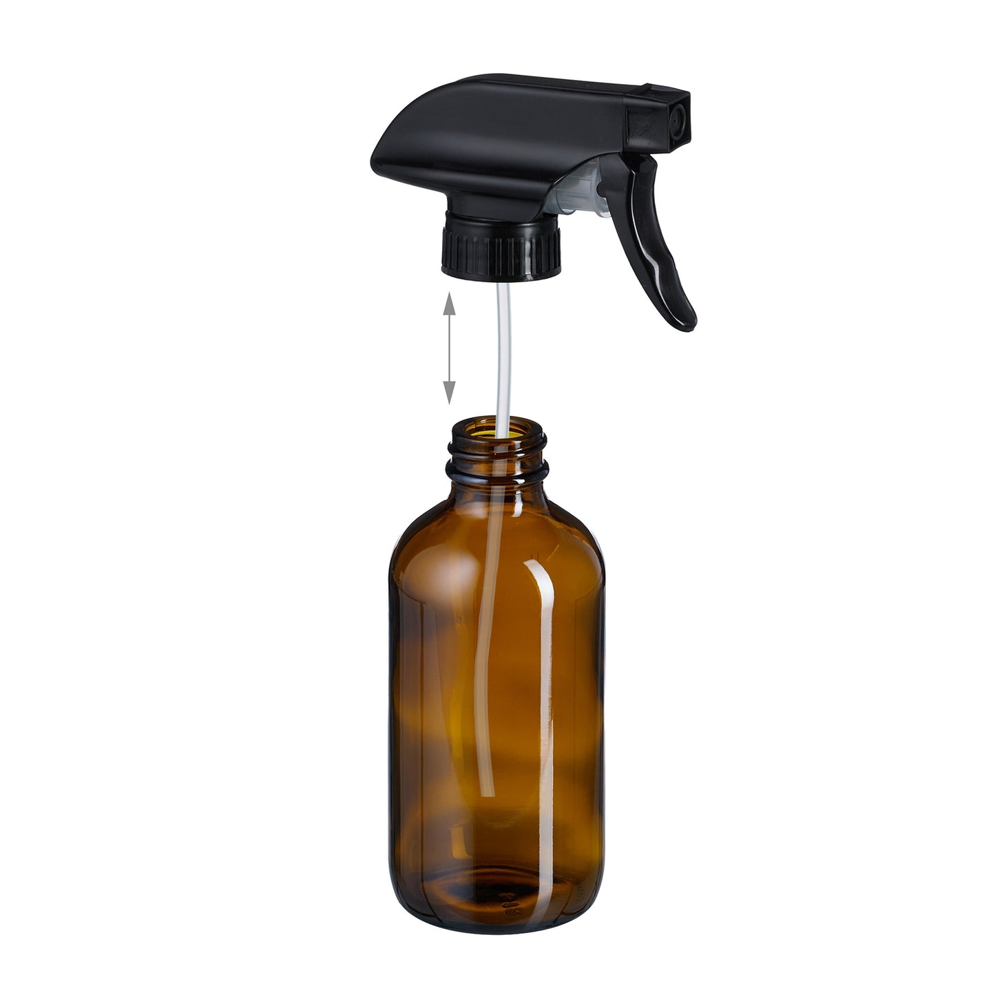 Amber Glass Spray Bottles, Set of 4 – UV Protection