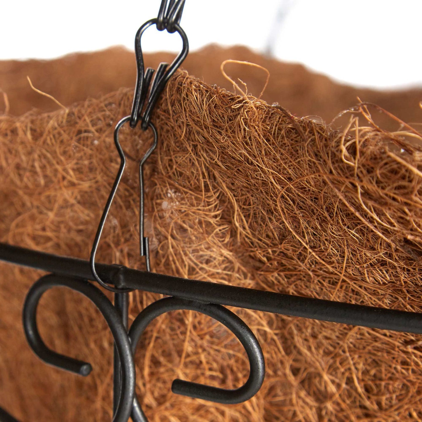 Ampel coconut fiber set of 3