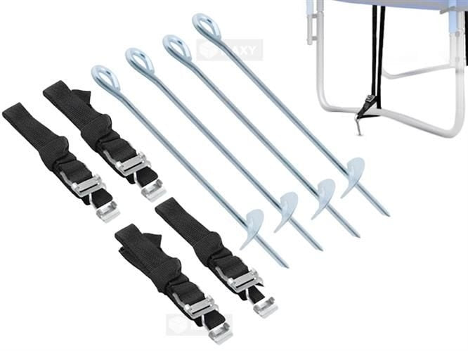 Anchors for the trampoline - a set of 4 pcs.