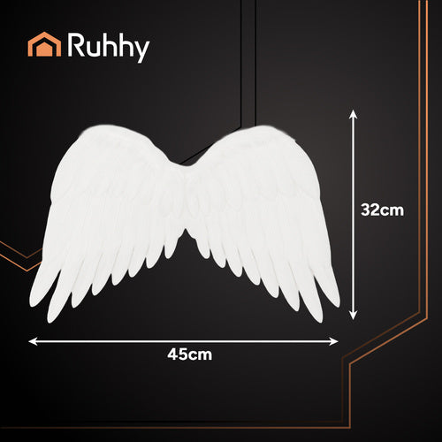 Angel Wings Costume Set with Halo, 50 x 35 cm