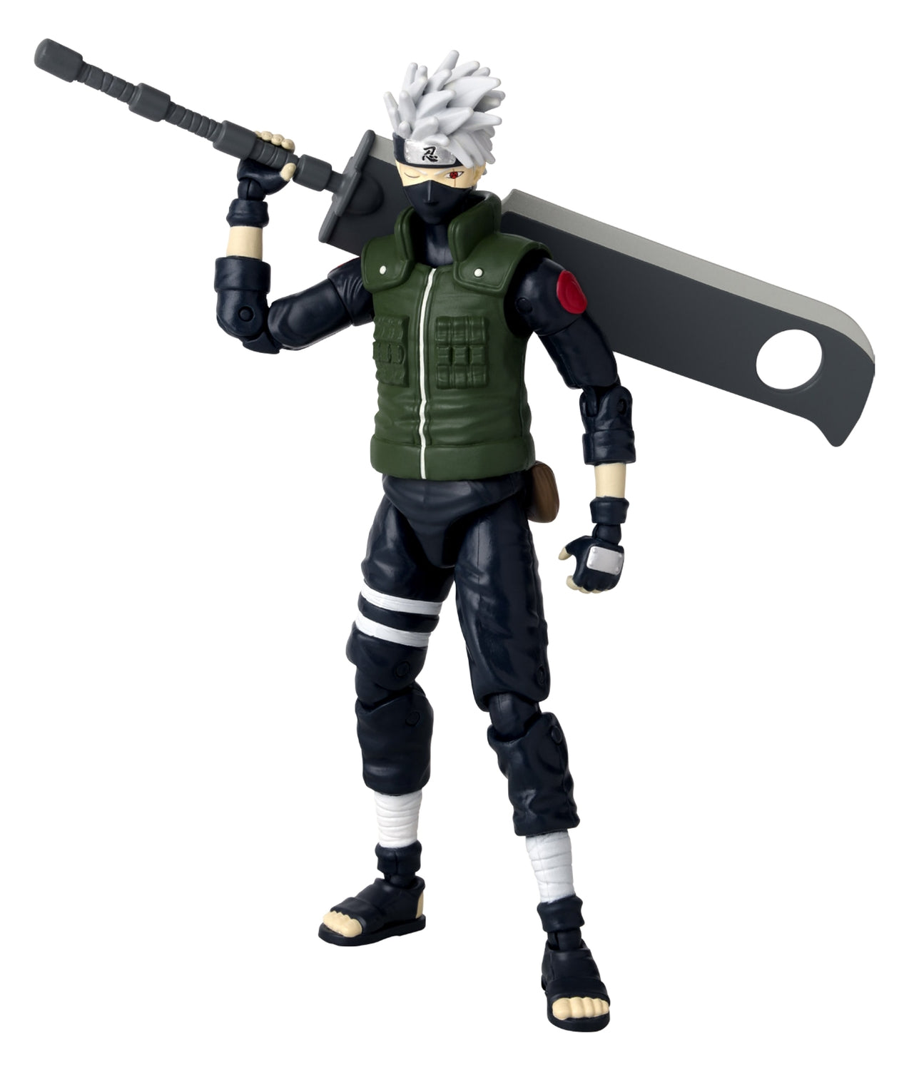 Anime Heroes Naruto Figure With Accessories, 16 Cm - Hatake Kakashi Fourth Great Ninja War