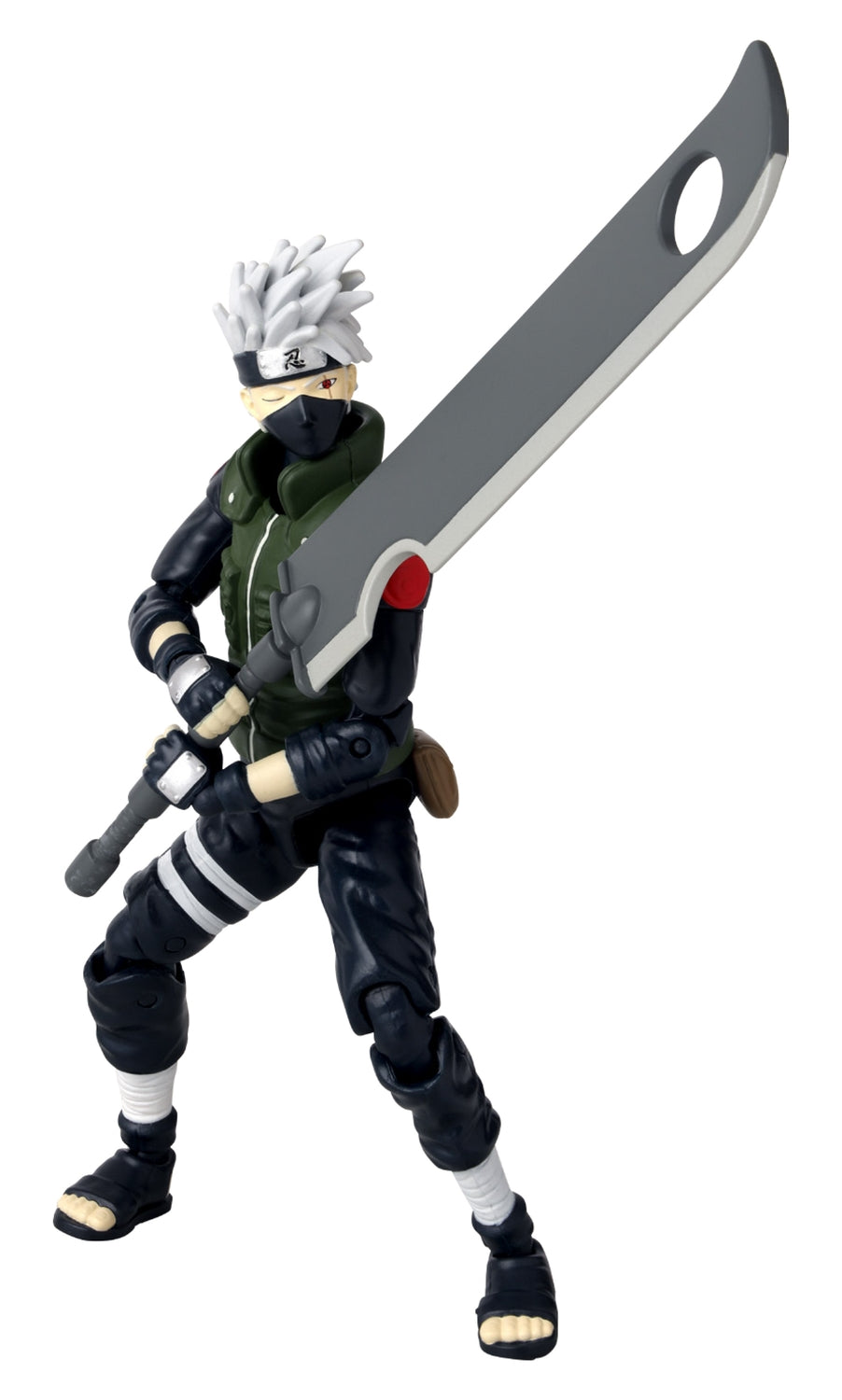 Anime Heroes Naruto Figure With Accessories, 16 Cm - Hatake Kakashi Fourth Great Ninja War