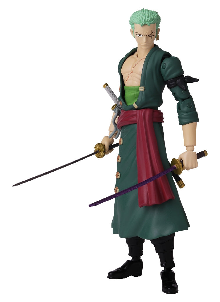 Anime Heroes Once Piece Figure With Accessories, 16 Cm - Roronoa Zoro