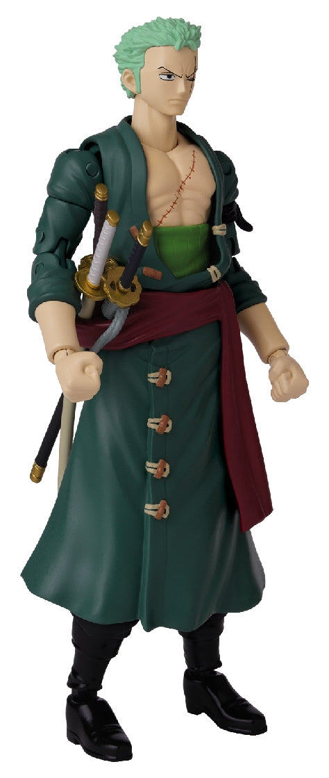 Anime Heroes Once Piece Figure With Accessories, 16 Cm - Roronoa Zoro
