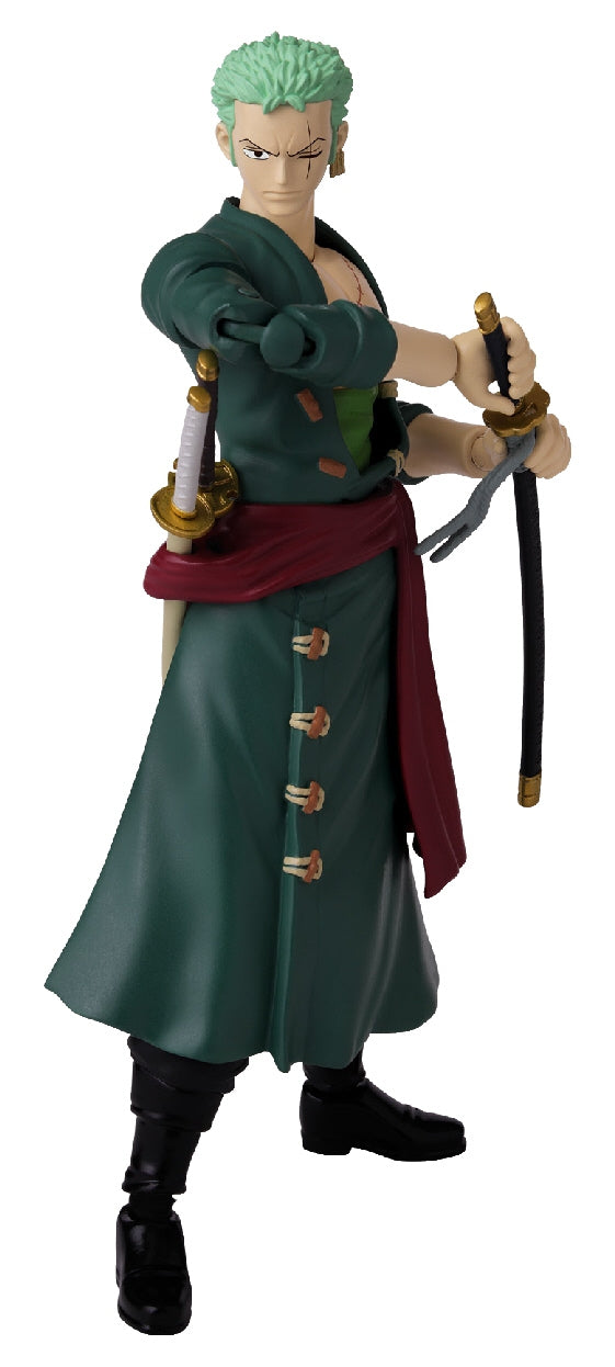 Anime Heroes Once Piece Figure With Accessories, 16 Cm - Roronoa Zoro