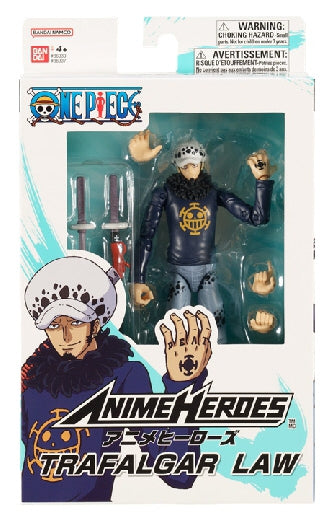 Anime Heroes One Piece Figure With Accessories, 16 Cm - Trafalgar D. Law