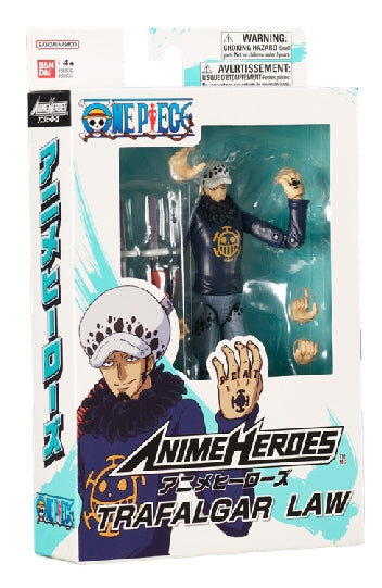 Anime Heroes One Piece Figure With Accessories, 16 Cm - Trafalgar D. Law