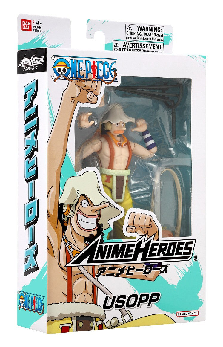Anime Heroes One Piece Figure With Accessories, 16 Cm - Usopp