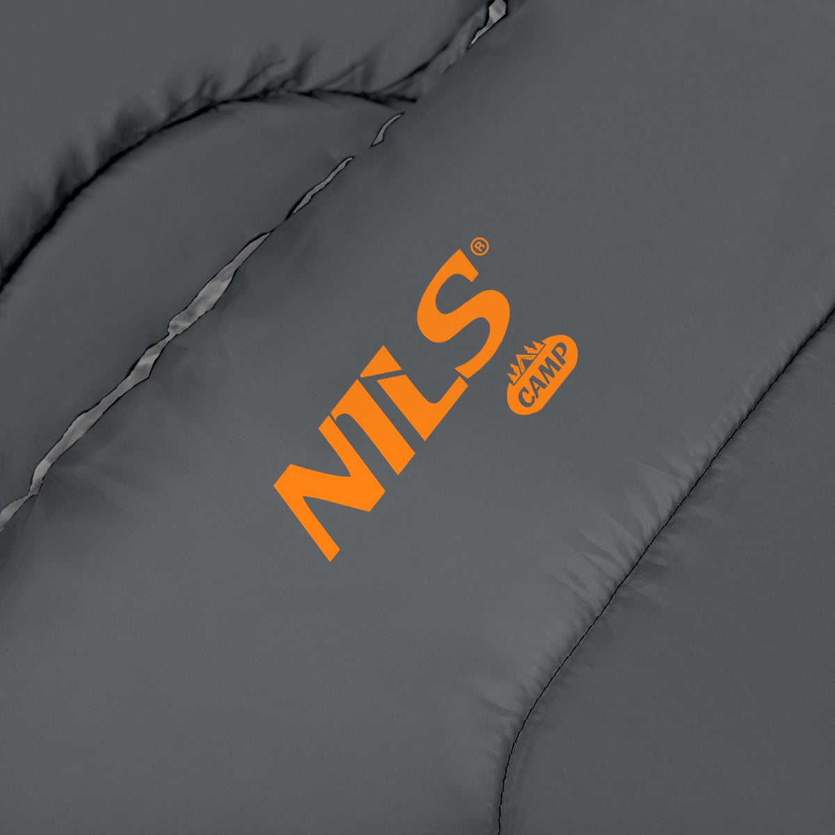 Anthracite-Orange Sleeping Bag, Size L
