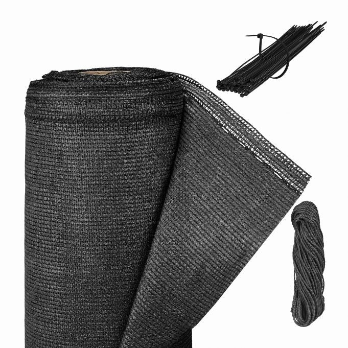 Anthracite garden screen 1 m high