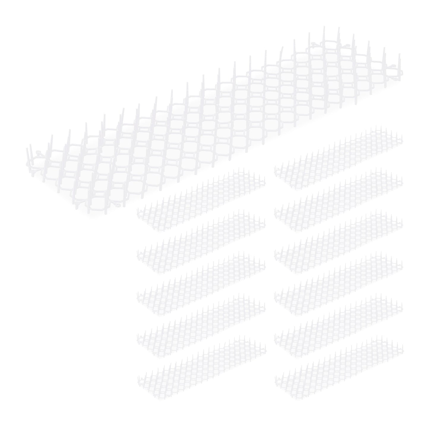 Anti Cat Spike Mats, Set of 12 – Garden Animal Deterrent
