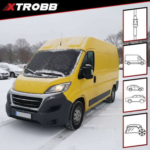Anti-Frost Windshield Cover, Waterproof, 200x100 cm