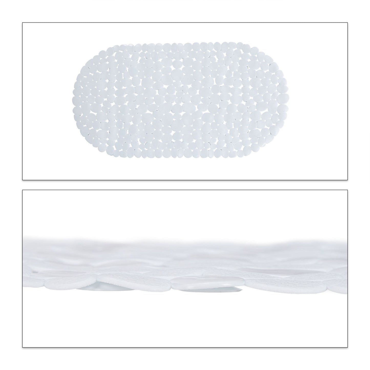 Anti-Slip Bath Mat Stone Design