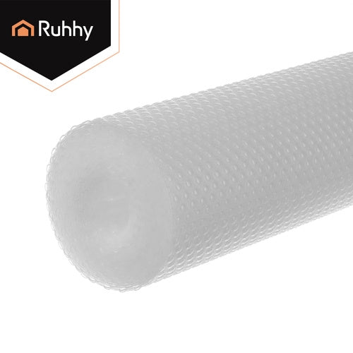 Anti-Slip Drawer Mat, White, 500x50 cm, Waterproof