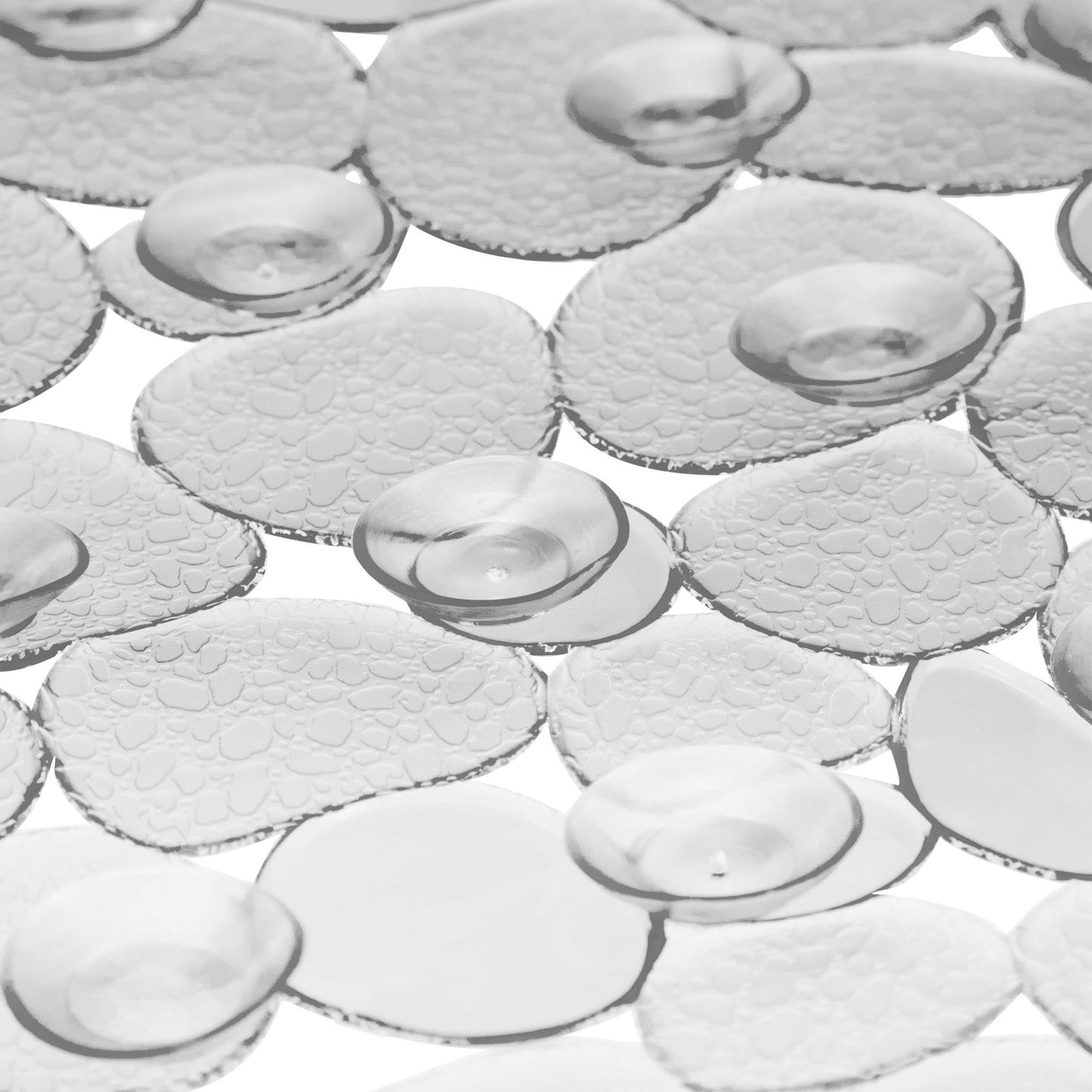 Anti-Slip Square Bathtub Mat with Suction Cups