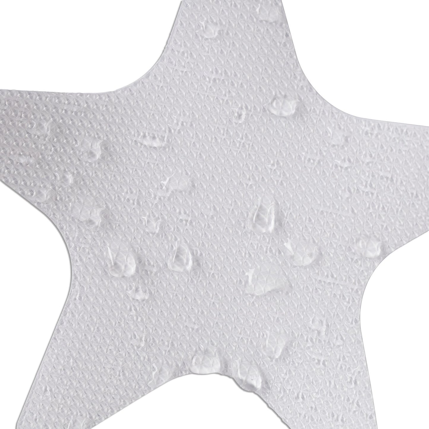 Anti-Slip Starfish Stickers, 30-Pack, Transparent