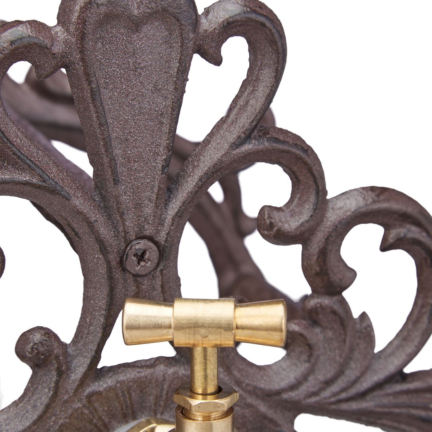 Antique Hose Reel with Faucet