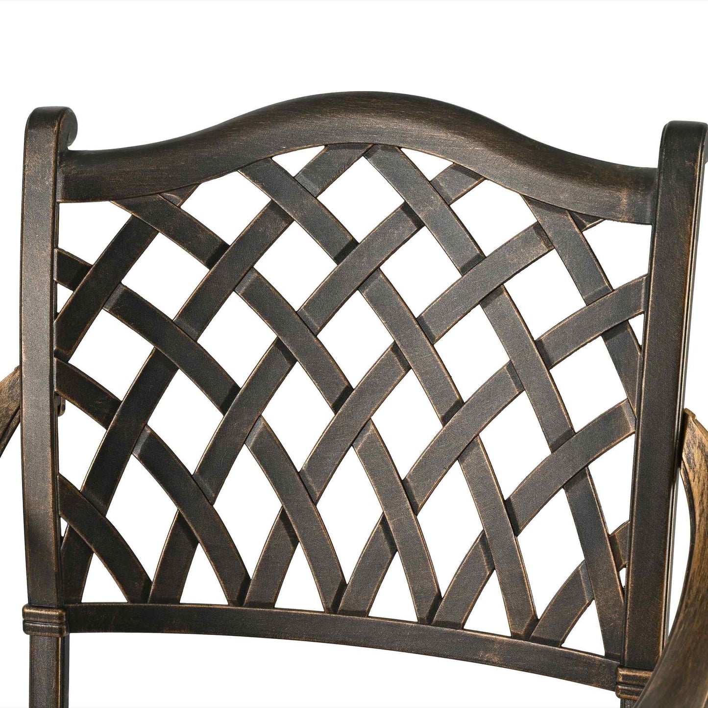 Antique Metal Garden Chair – Vintage Outdoor Seating