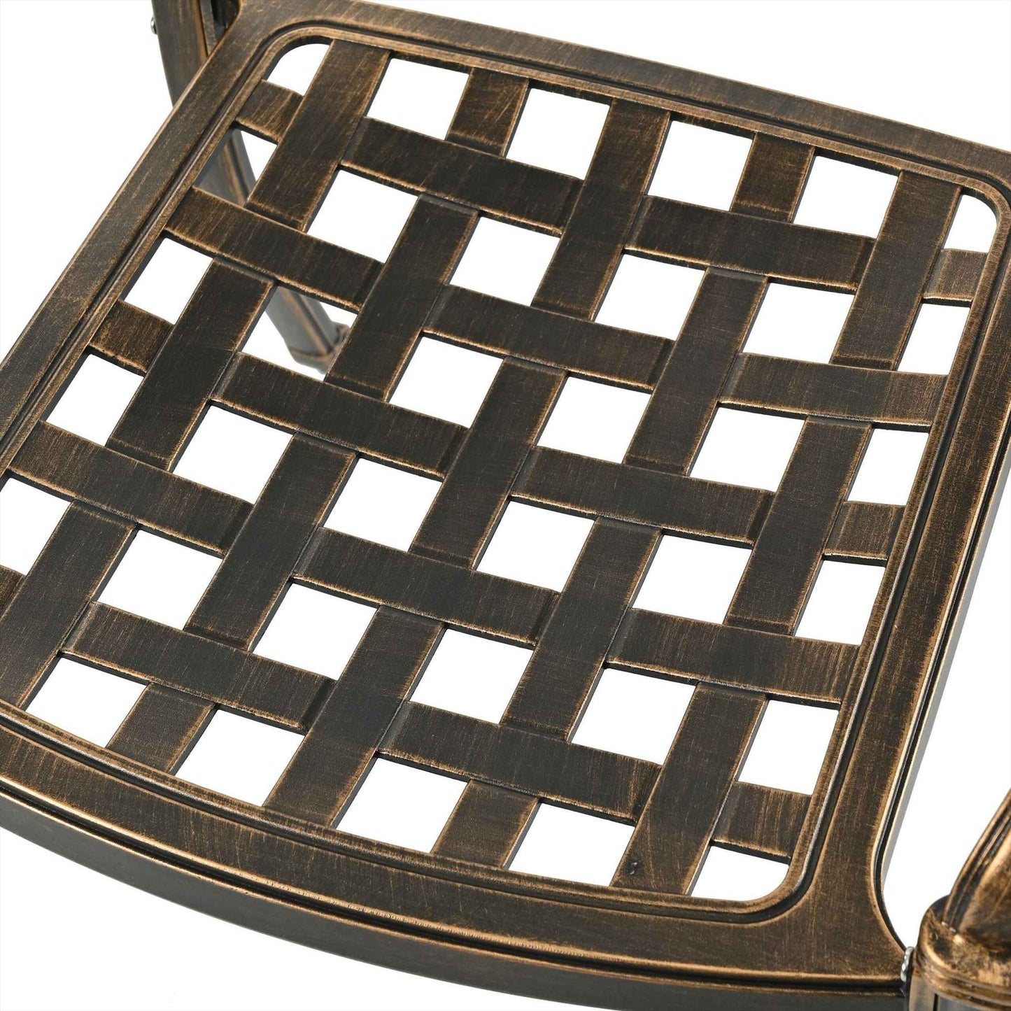Antique Metal Garden Chair – Vintage Outdoor Seating