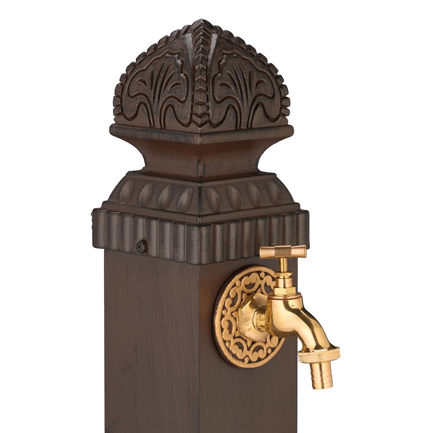Antique Metal Garden Fountain with Tap, 81 cm