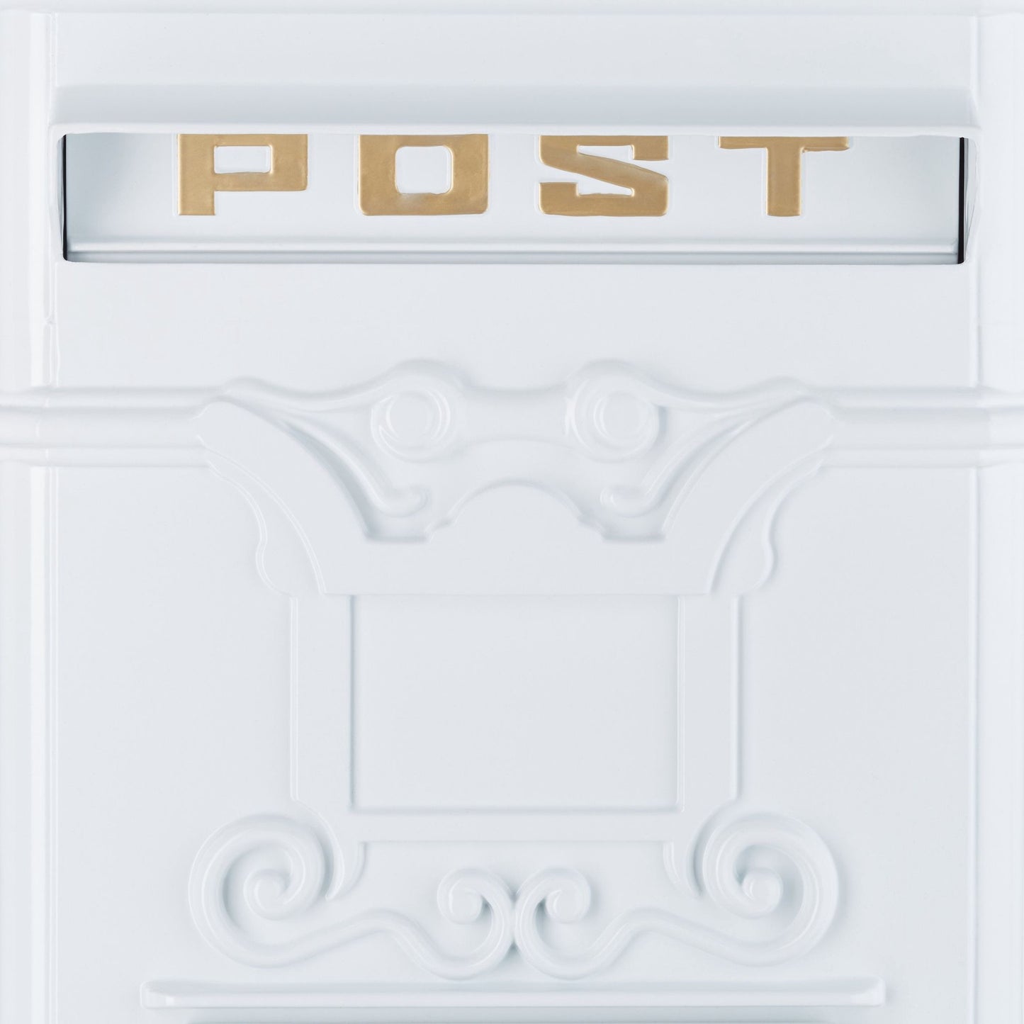 Antique Style Freestanding Cast Aluminium Mailbox