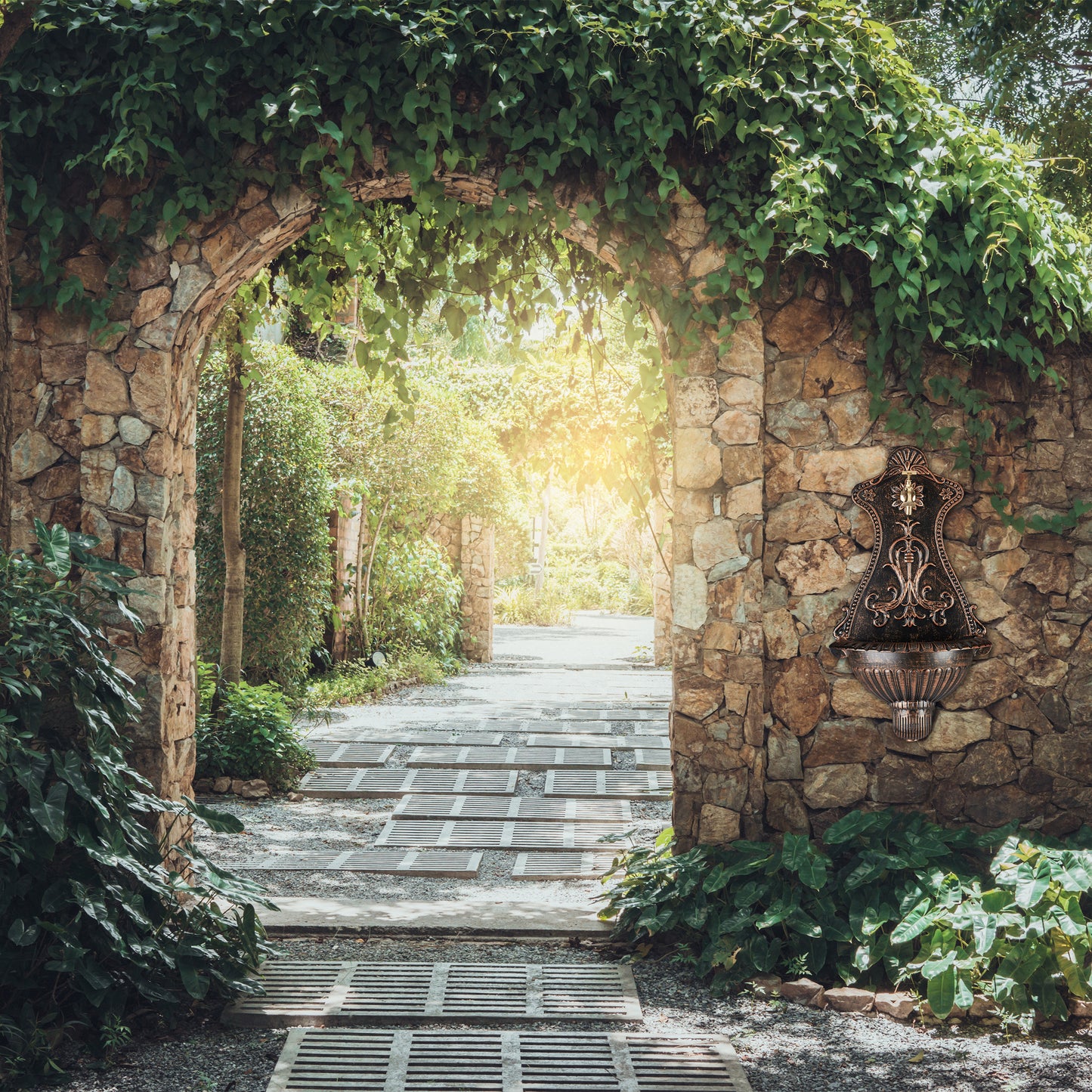 Antique Wall Fountain