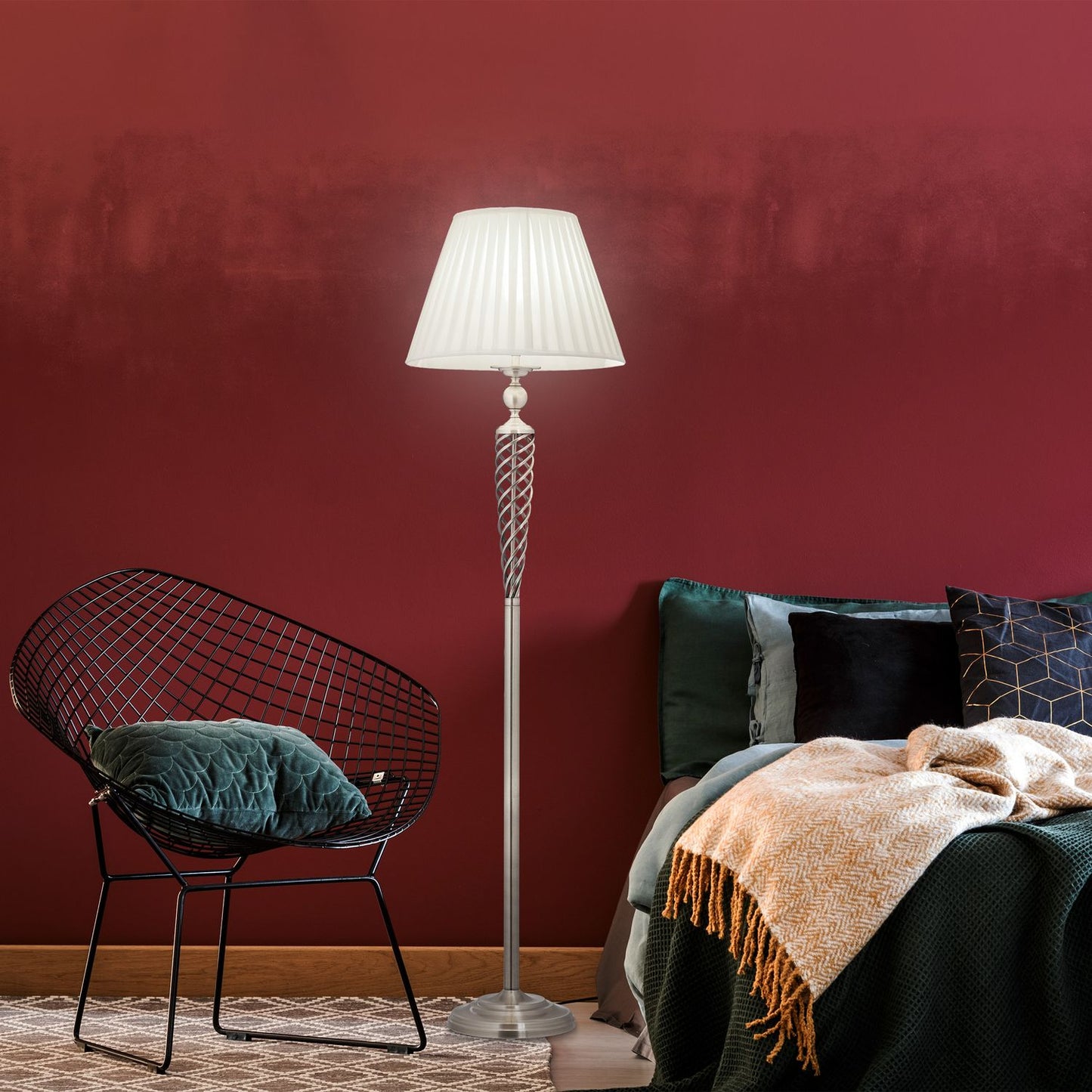 Antique floor lamp