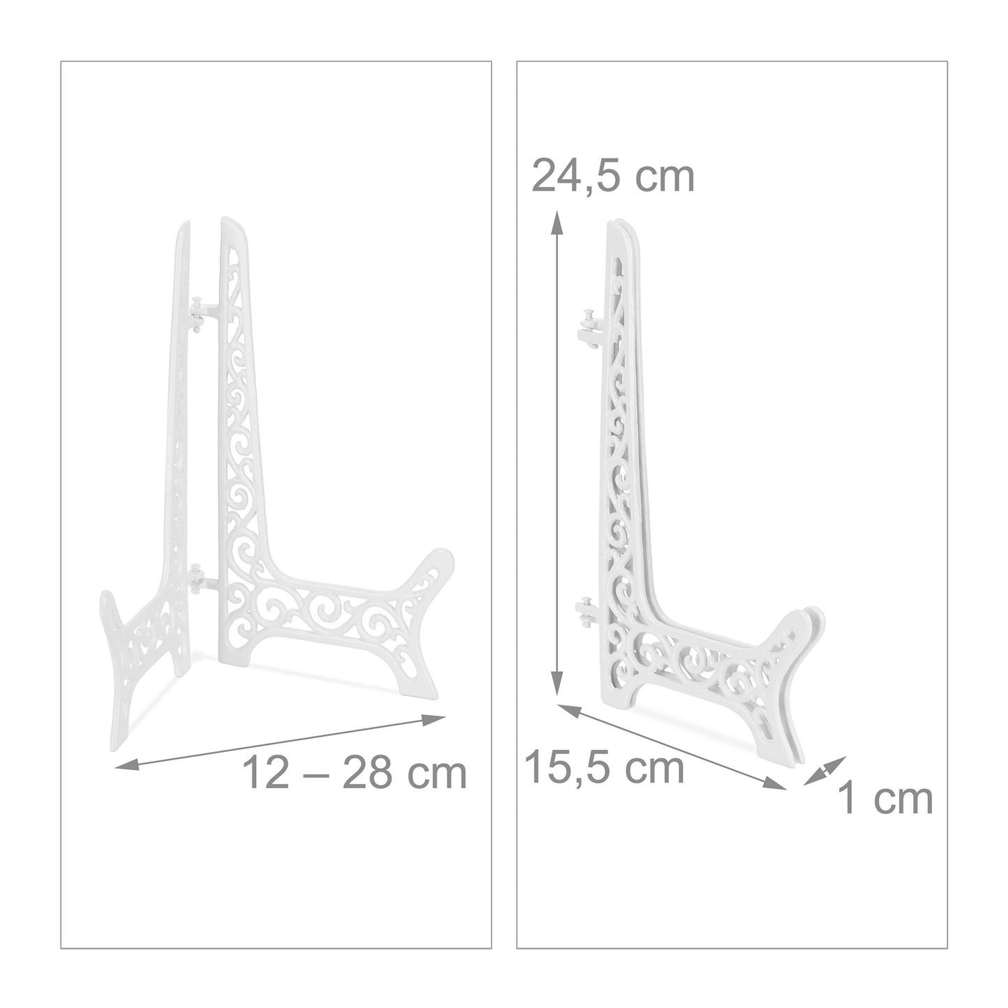 Antique plate holder