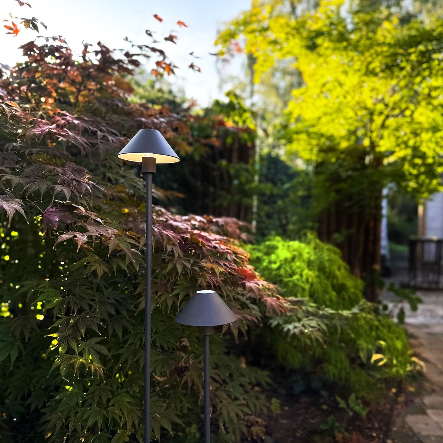 Apollo Flex Garden lamp 77/112 cm Grey