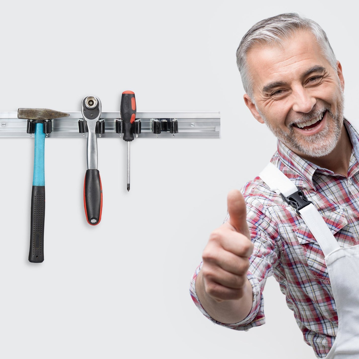 Appliance holder Wall holder Set of 2