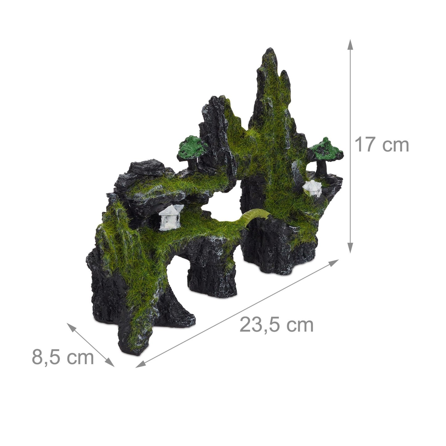 Aquarium decoration, aquarium accessories stone