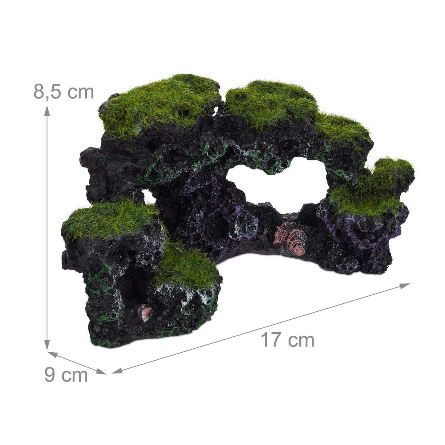 Aquarium decoration, aquarium accessories stone