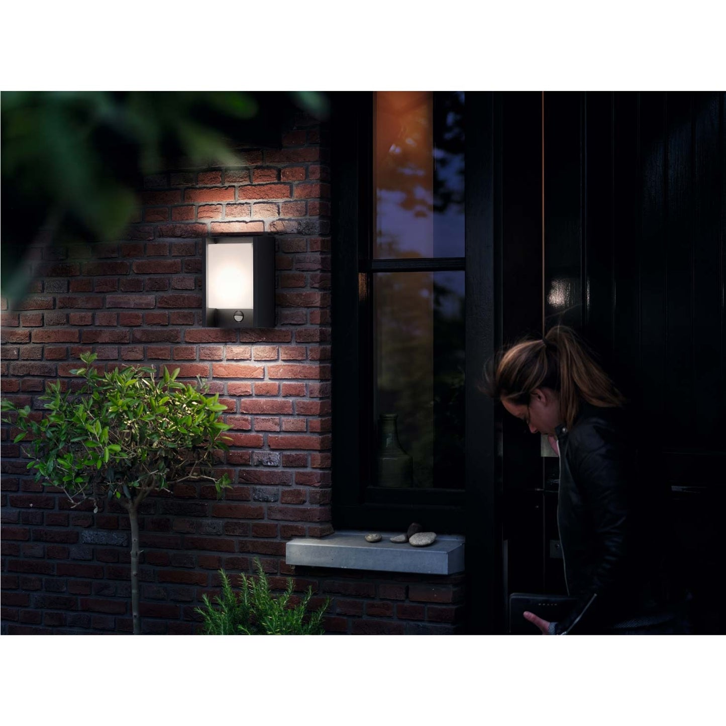 Arbor Wall Lamp Sensor Ultra Efficient LED 3.8W 800lm Anthracite