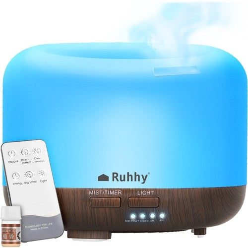 Aroma diffuser - LED humidifier with remote control N23511