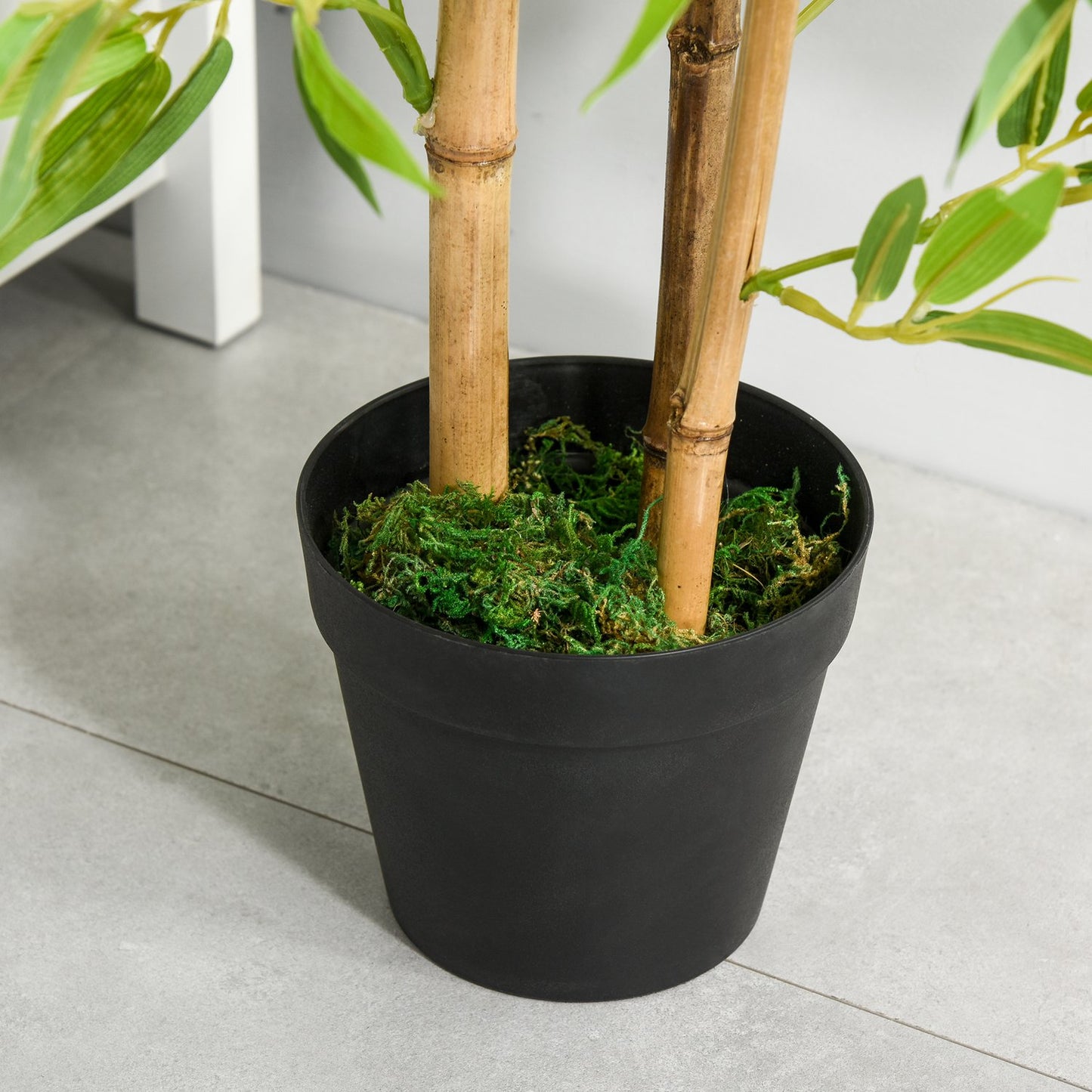 Artificial bamboo plant, 120cm, lifelike indoor decor