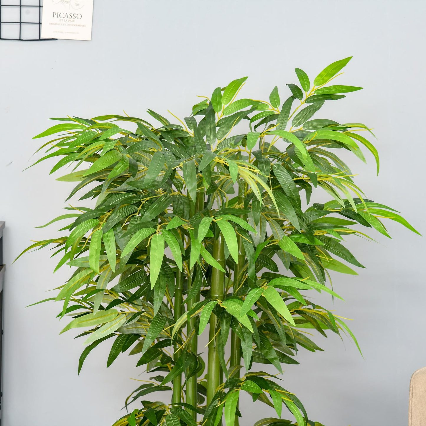 Artificial bamboo plant, 140 cm, 780 leaves, indoor decoration