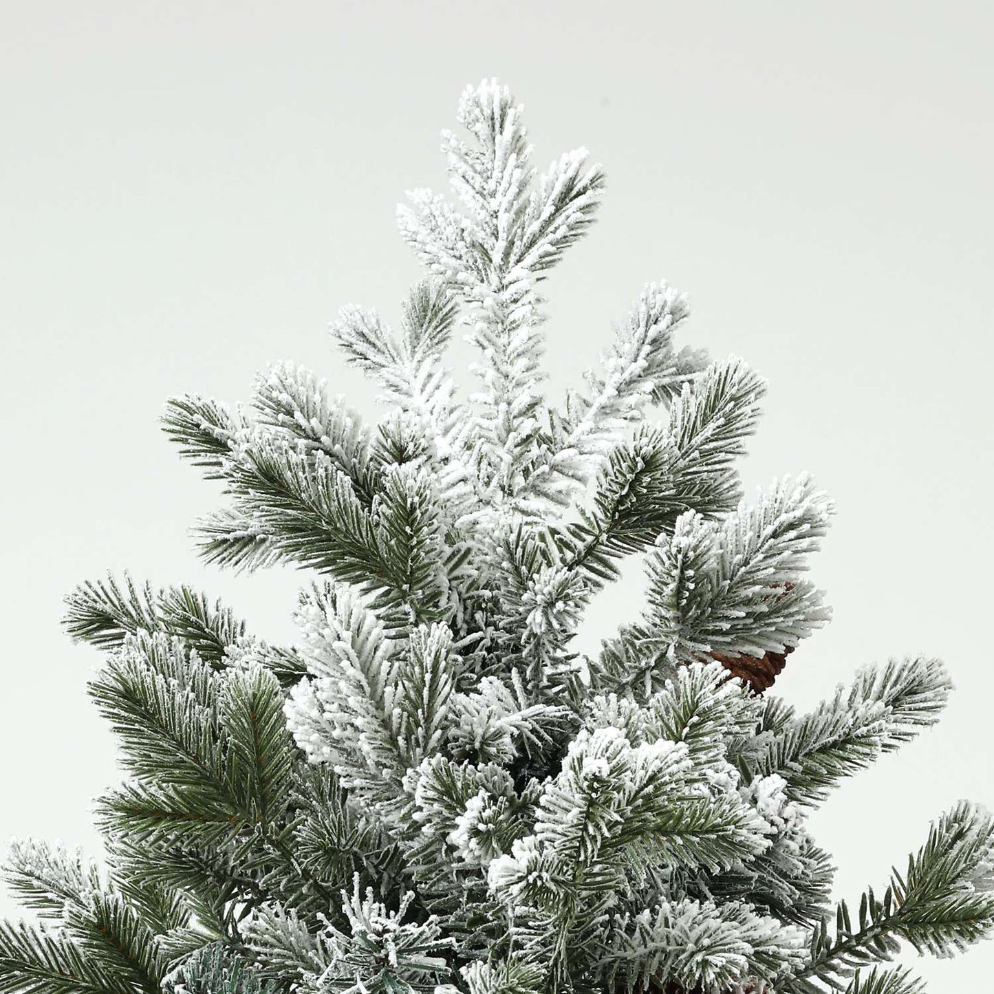Artificial Christmas tree, 100cm, snowy, flame retardant