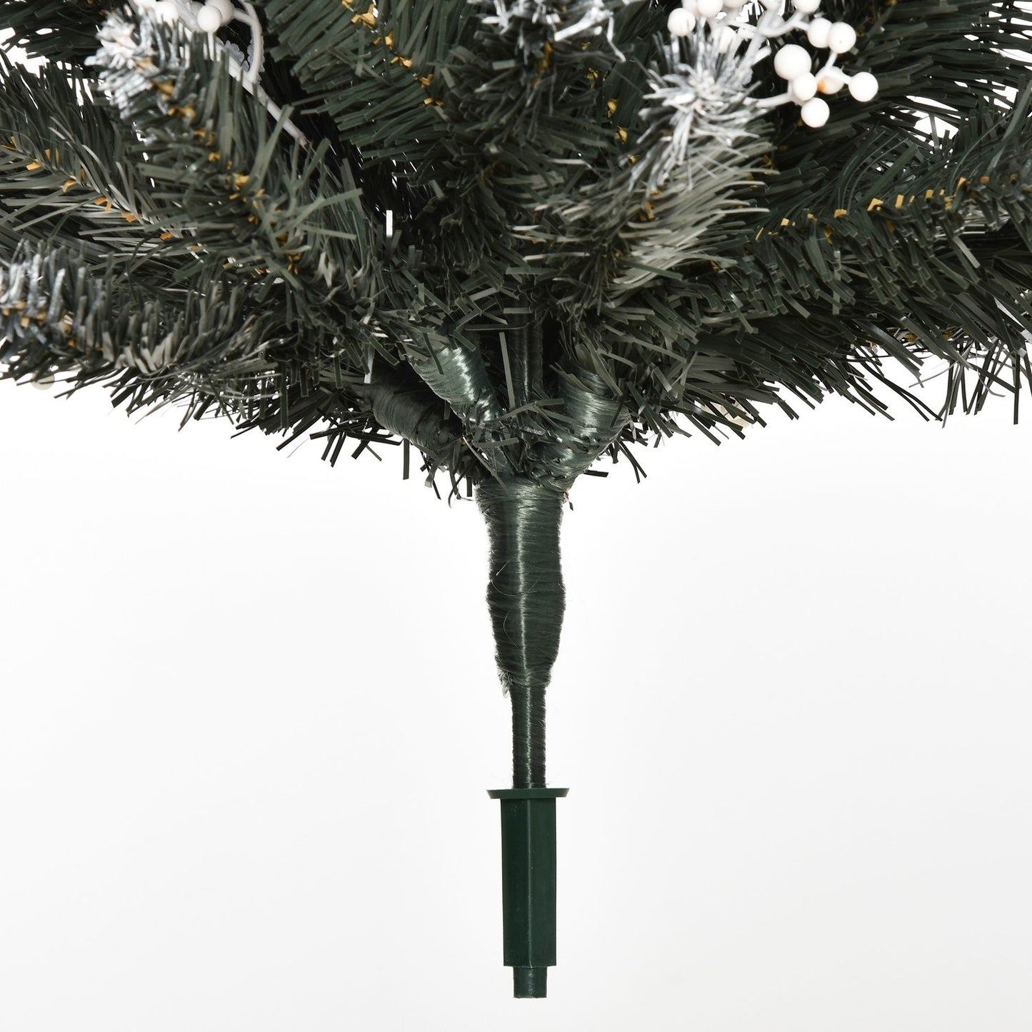 Artificial Christmas tree, dipped in snow, 1.2 m, 222 branches