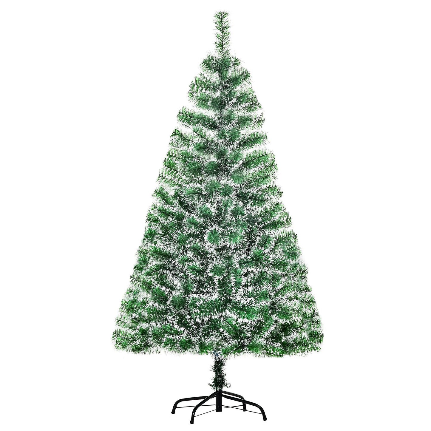 1.5M artificial Christmas tree, 416 branches, metal base