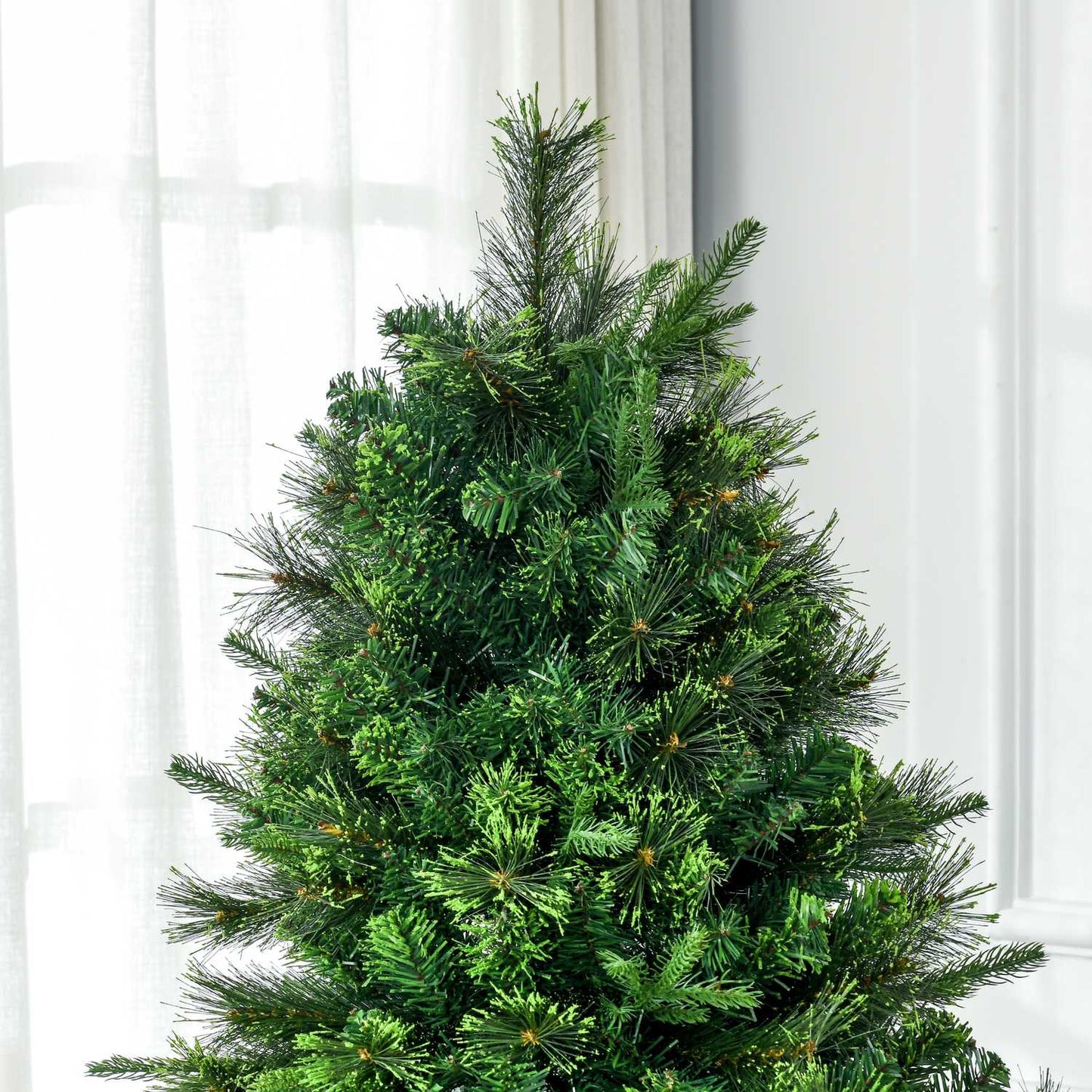 Green artificial Christmas tree, 180 Cm with stand