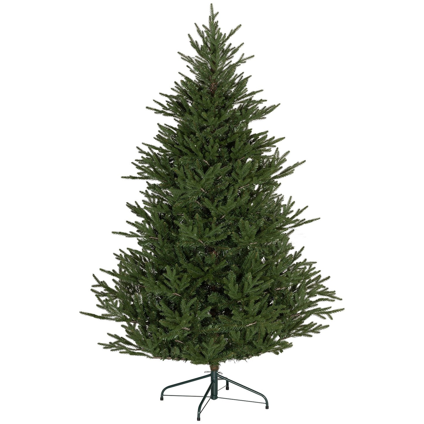 180cm artificial Christmas tree, 2380 tips, collapsible stand