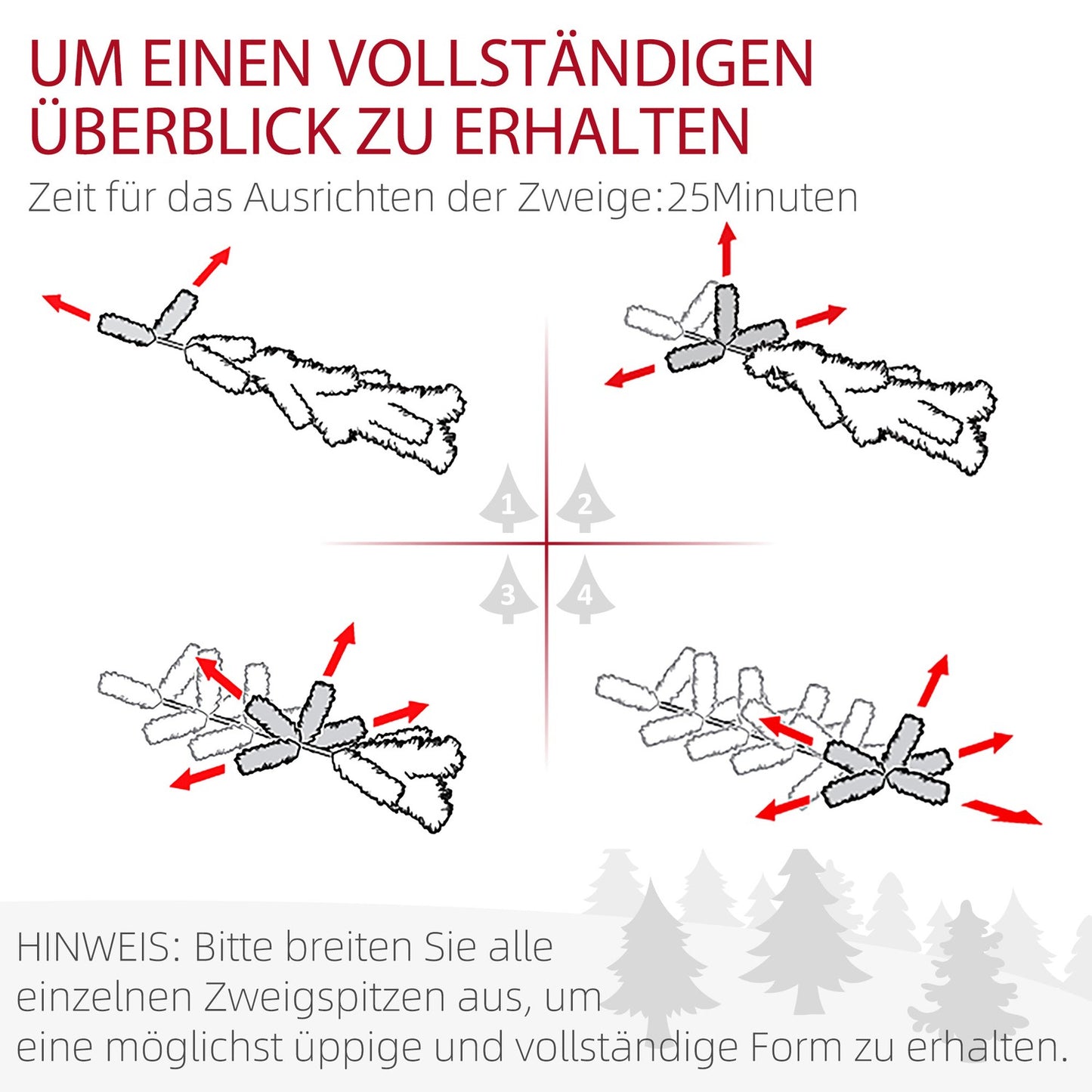 Artificial Christmas Tree, 183 cm, Slim with Snow Effect