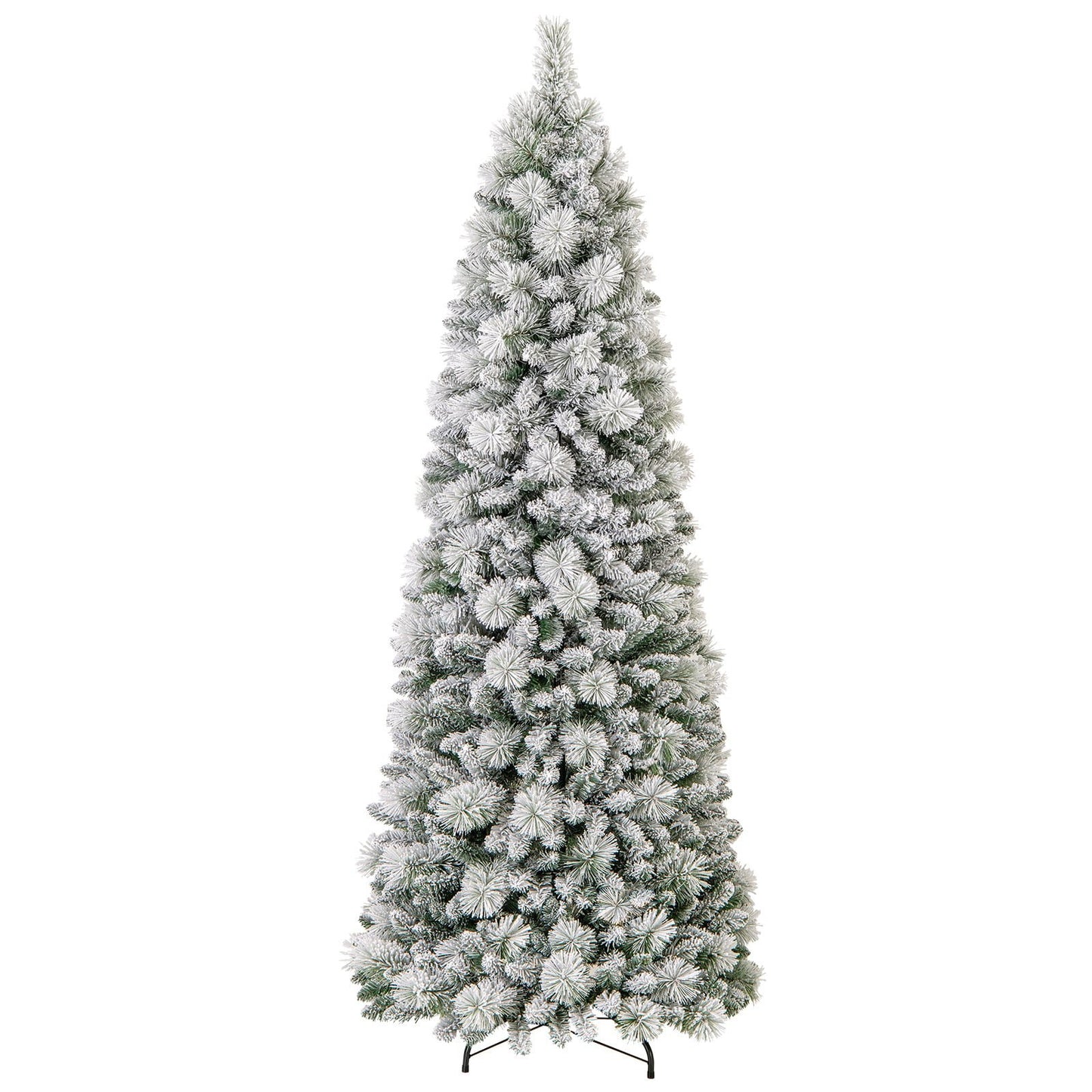 Artificial Christmas Tree, 210 cm, 200 LED Lights, Pop-Up Design