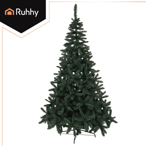 Artificial Christmas Tree, 2.1m, Flame-Retardant PVC